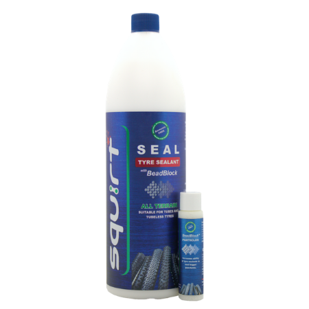 SQUIRT SEAL TYRE SEALANT WITH BEADBLOCK 1Ltr